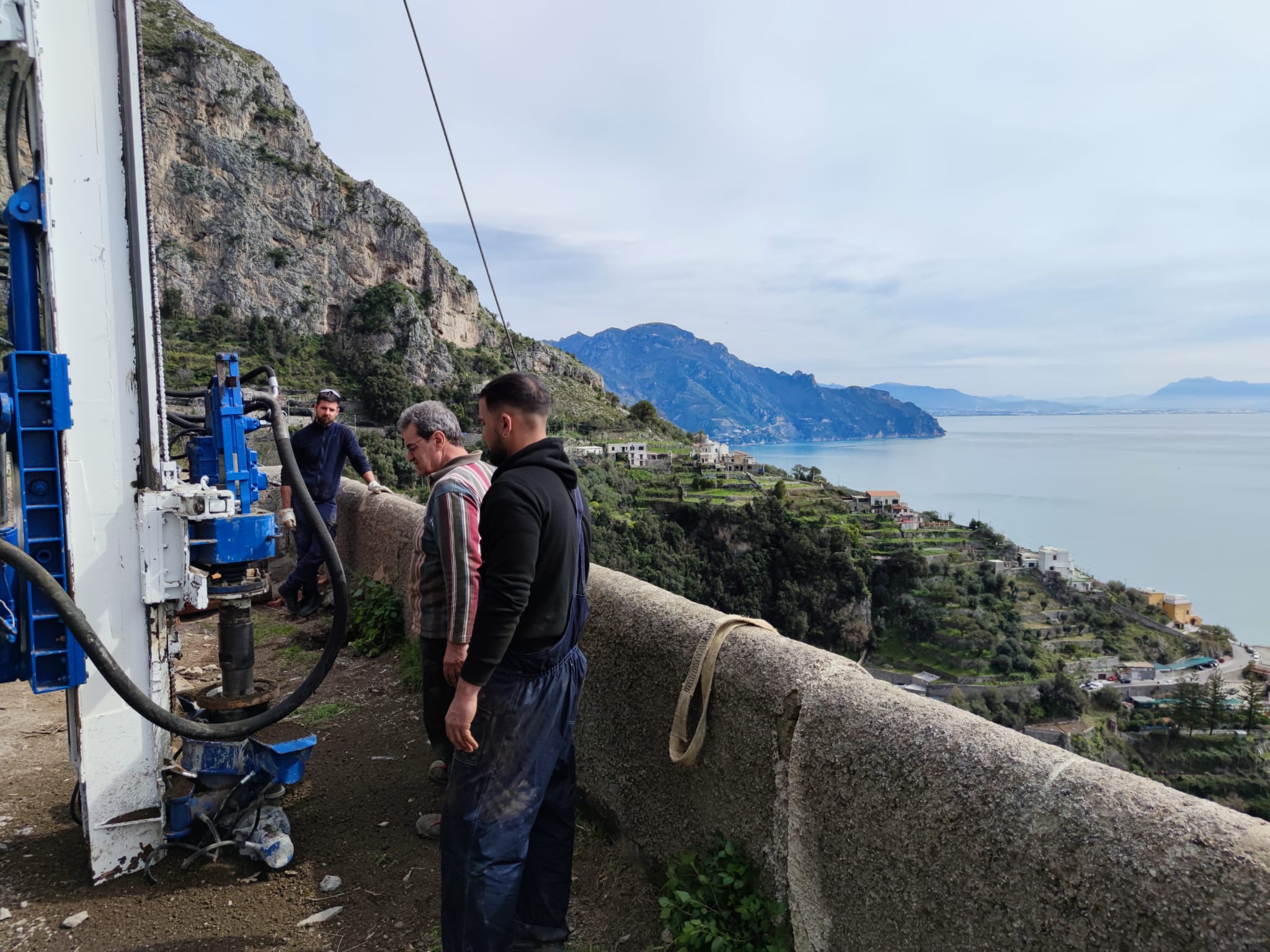Amalfi: avviati lavori a strada interpoderale “Monterosso – Montefinestre”