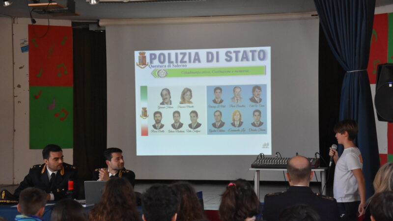 Salerno: Polizia di Stato, concluso progetto “Pretendiamo legalità”