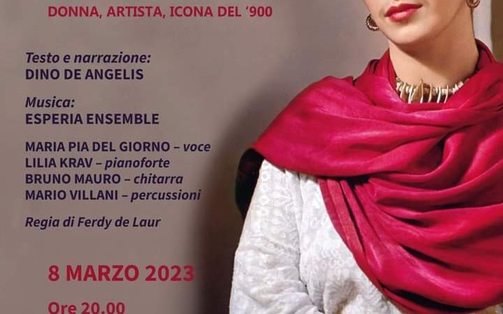 Salerno: consigliera provinciale di Parità, Anna Petrone “A Teatro Ghirelli 8 Marzo con Frida Kahlo”