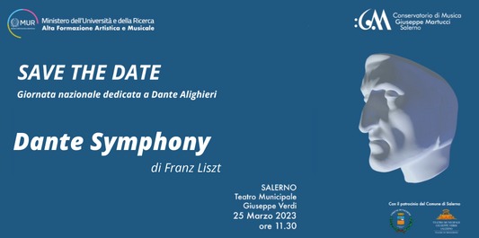 Salerno: Conservatorio “Martucci”, concerto Dantedì, Dante Symphony di Liszt inedita
