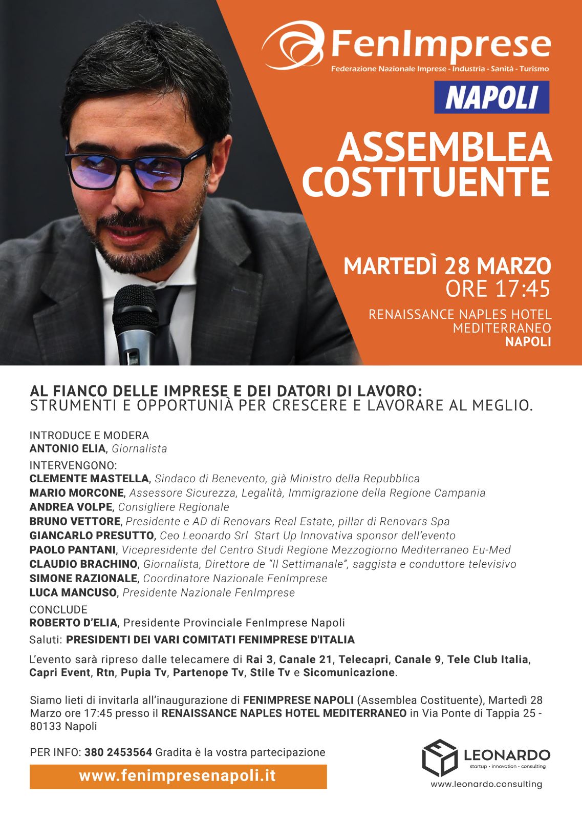 Napoli: FenImprese, attesa per Assemblea costituente  
