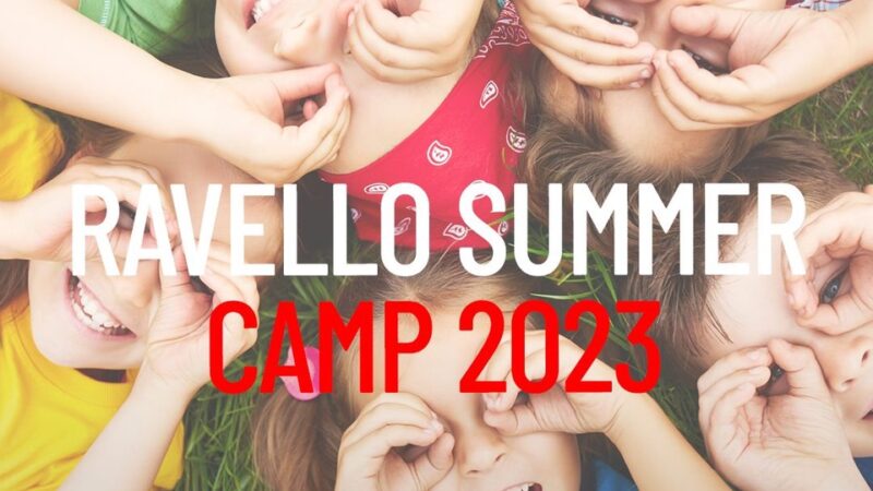 Ravello: Summer Camp 2023, aperte iscrizioni a Centro estivo 