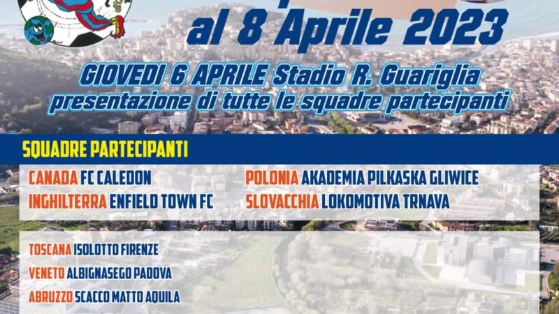 Agropoli: Torneo Internazionale di calcio giovanile, 80 squadre partecipanti