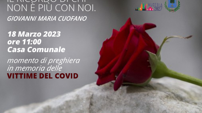 Nocera Superiore: Giornata a ricordo vittime Covid 19
