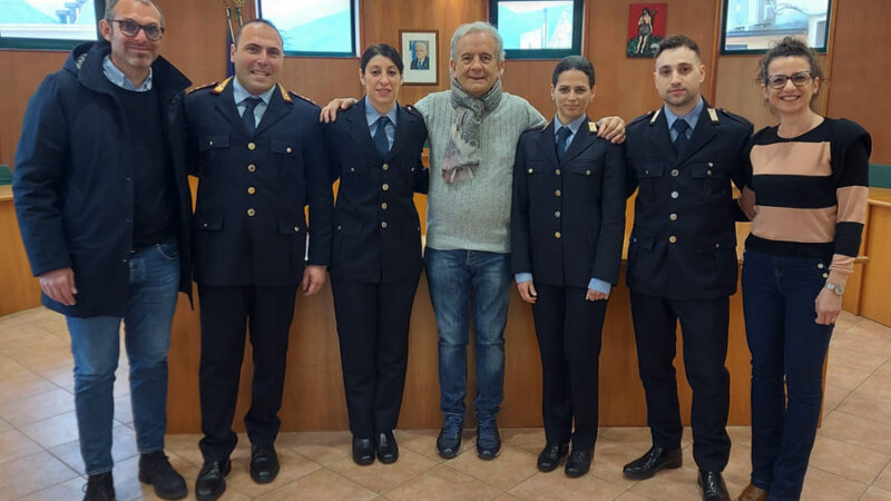 Roccapiemonte: giuramento Agenti di Polizia Municipale