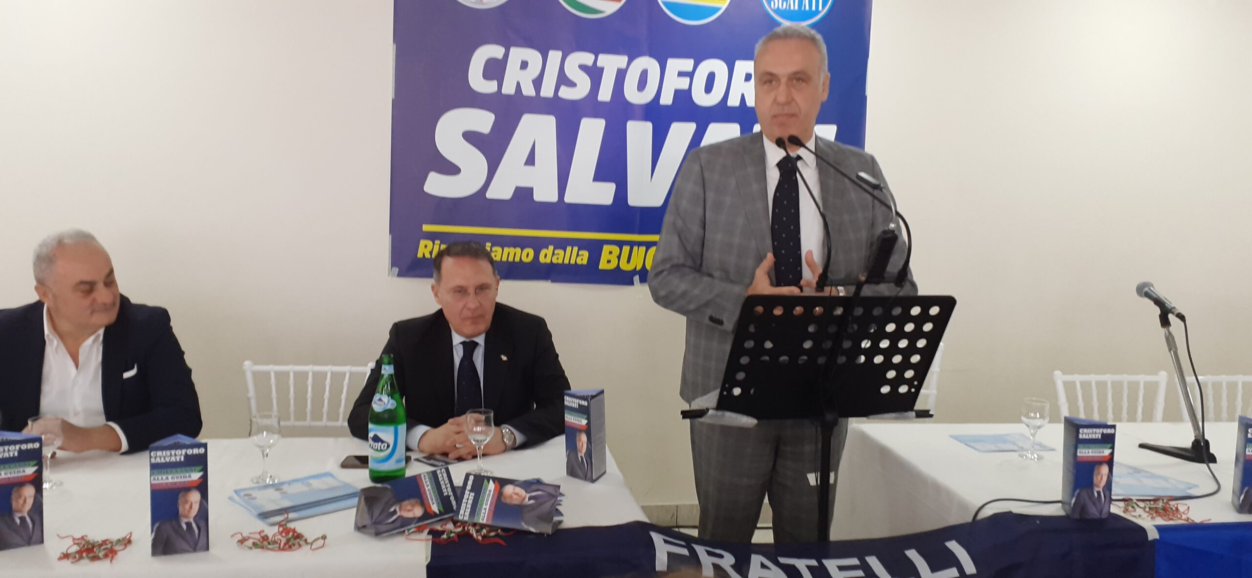 Scafati: Amministrative, viceMinistro Cirielli “Orgogliosi di nostro candidato Sindaco Salvati, esempio d’affidabilità”