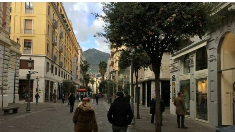 Salerno: lavori per nuove alberature in Corso Vittorio Emanuele