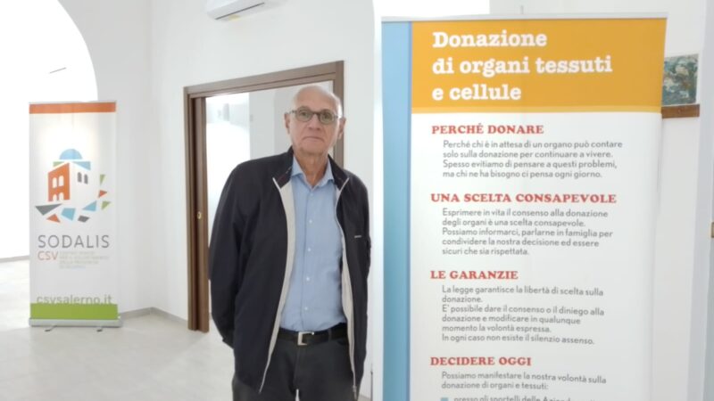 Salerno: Giornata nazionale Donazione Organi, città protagonista con sezione provinciale Aido