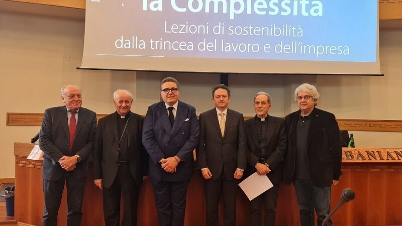 Roma: Pontificia Università Urbaniana, manifesto dell’uomo sostenibile, possibile governare complessità, petizione