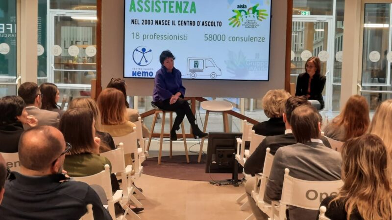 Milano: Giornata mondiale della voce, Zambon sostiene Aisla, 15.500 parole a “libreria di voci” per affetti da Sla