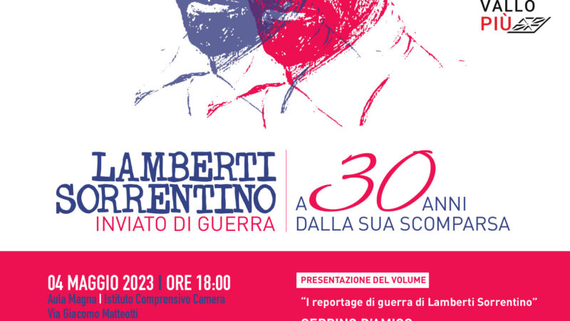 Sala Consilina: Lucia Annunziata e Lorenzo Bianchi a presentazione libro su reportage di guerra di Lamberti Sorrentino 