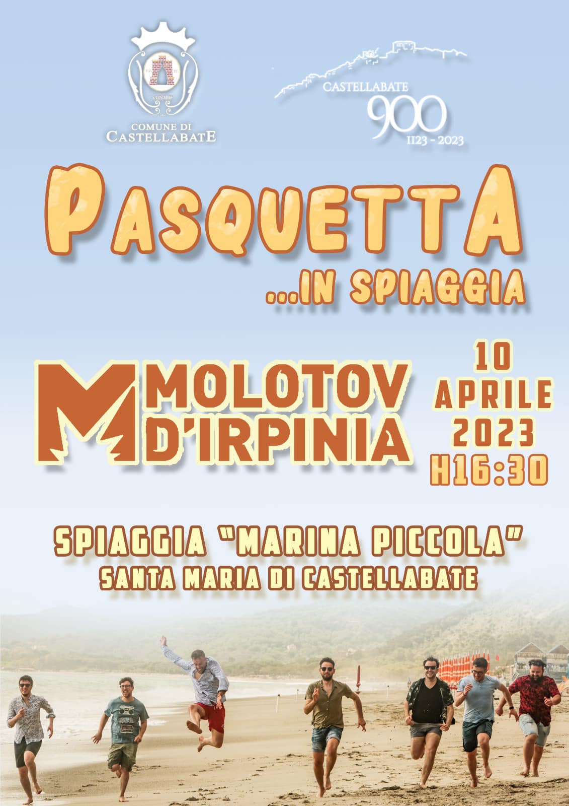 Castellabate: Pasquetta in spiaggia con molotov d’Irpinia