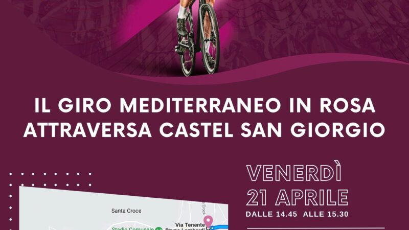 Castel San Giorgio: Sindaco Lanzara, Giro Mediterraneo in Rosa, Piano traffico, appello a collaborazione 