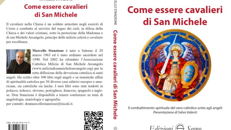 In libreria “Come essere cavalieri di San Michele” di don Marcello Stanzione