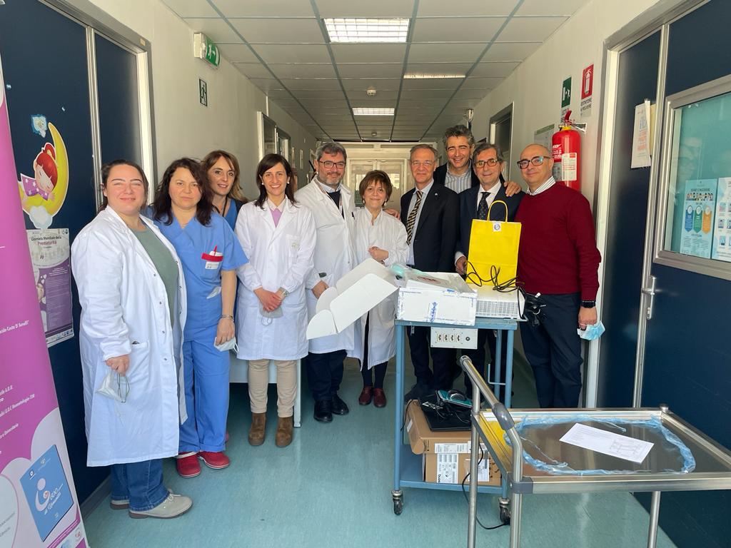 Salerno: Ospedale, ANC, donazione a Neonatologia del “Ruggi”