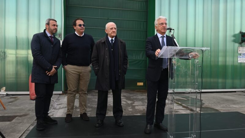 Salerno: compostaggio zona Industriale, presentato avvio lavori