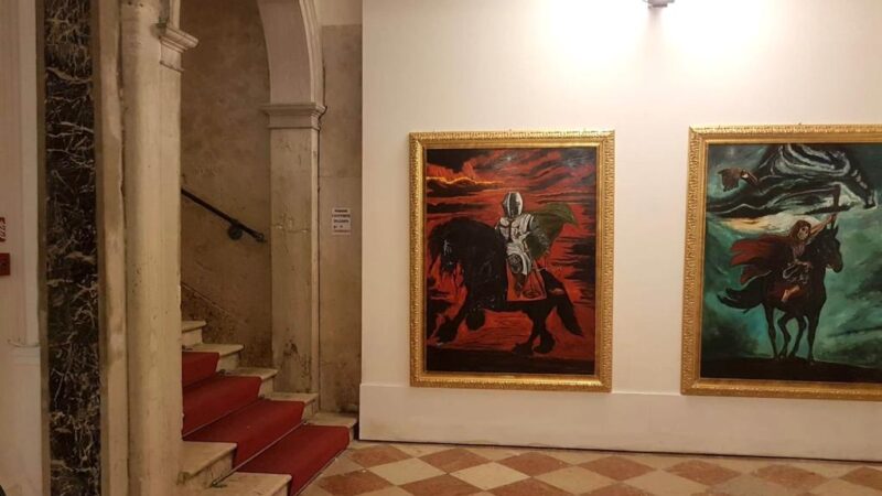 Venezia: alla Biennale opere del maestro Bruno Giustiniani