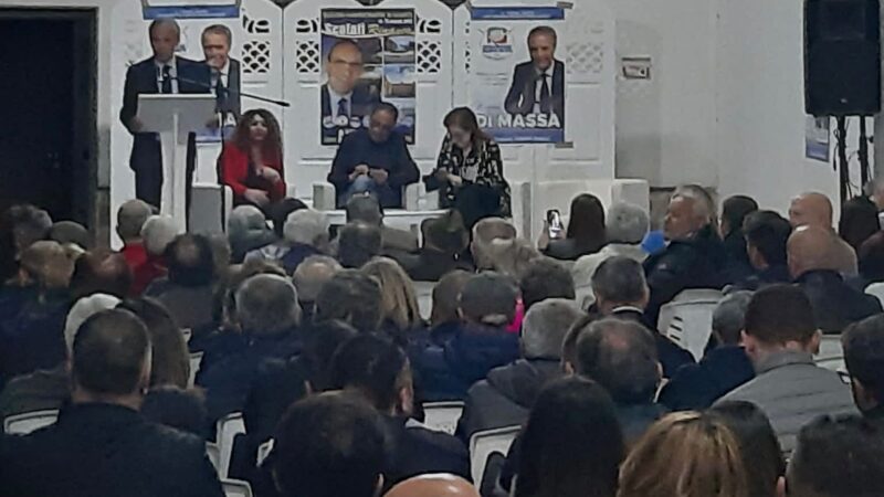 Scafati: Amministrative, FI, bagno di folla per candidato Alfonso Di Massa a sostegno candidato Sindaco Aliberti