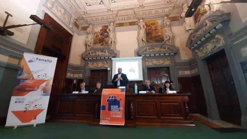 Salerno: Fenailp, Camera di Commercio, I sessione Quadri Generali del Turismo Sostenibile