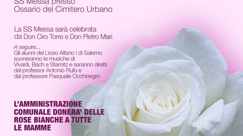 Salerno: Festa della Mamma, Santa Messa al Cimitero di suffragio