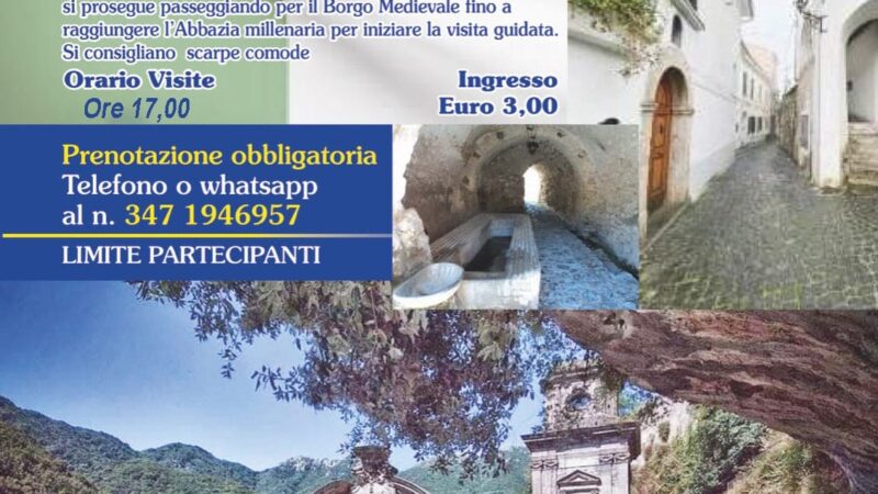 Cava de’ Tirreni: visita all’Abbazia benedettina