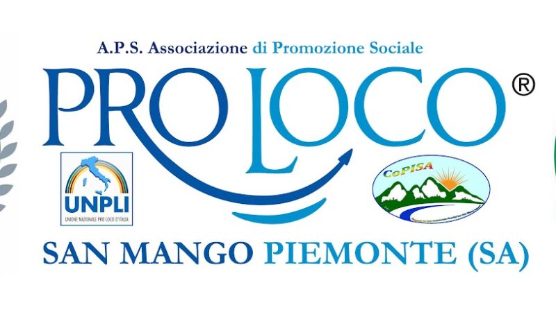 San Mango Piemonte: Pro Loco, Scuola, 100 nomi per 100 alberi