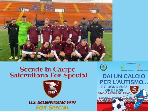 Salerno: Cooperativa Sociale Giovamente “Dai un calcio per l’autismo”, conferenza stampa