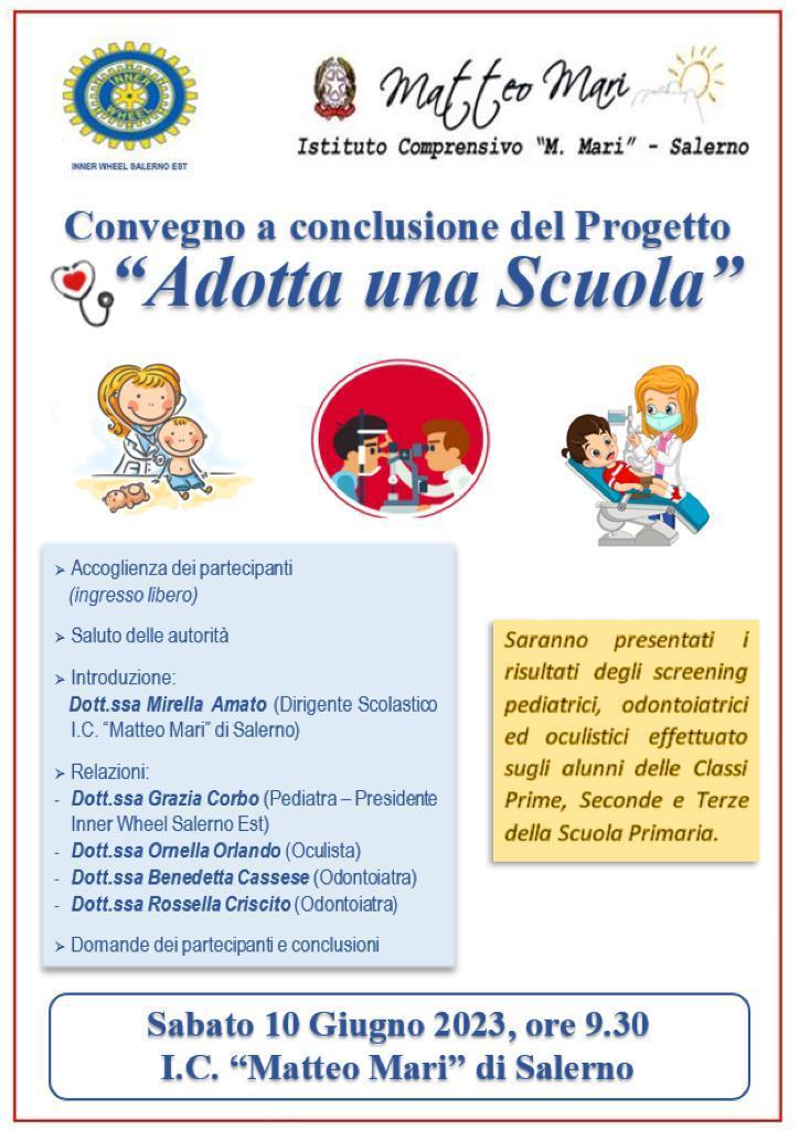 Salerno: IC “M. Mari”, conclusione Progetto “Adotta una scuola”