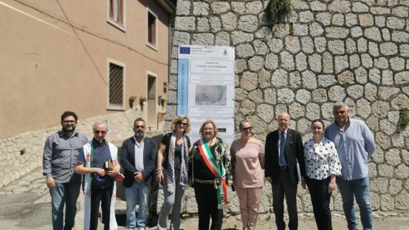 Castel San Giorgio: Impegno Civico, barriere paramassi su colline sangiorgesi  