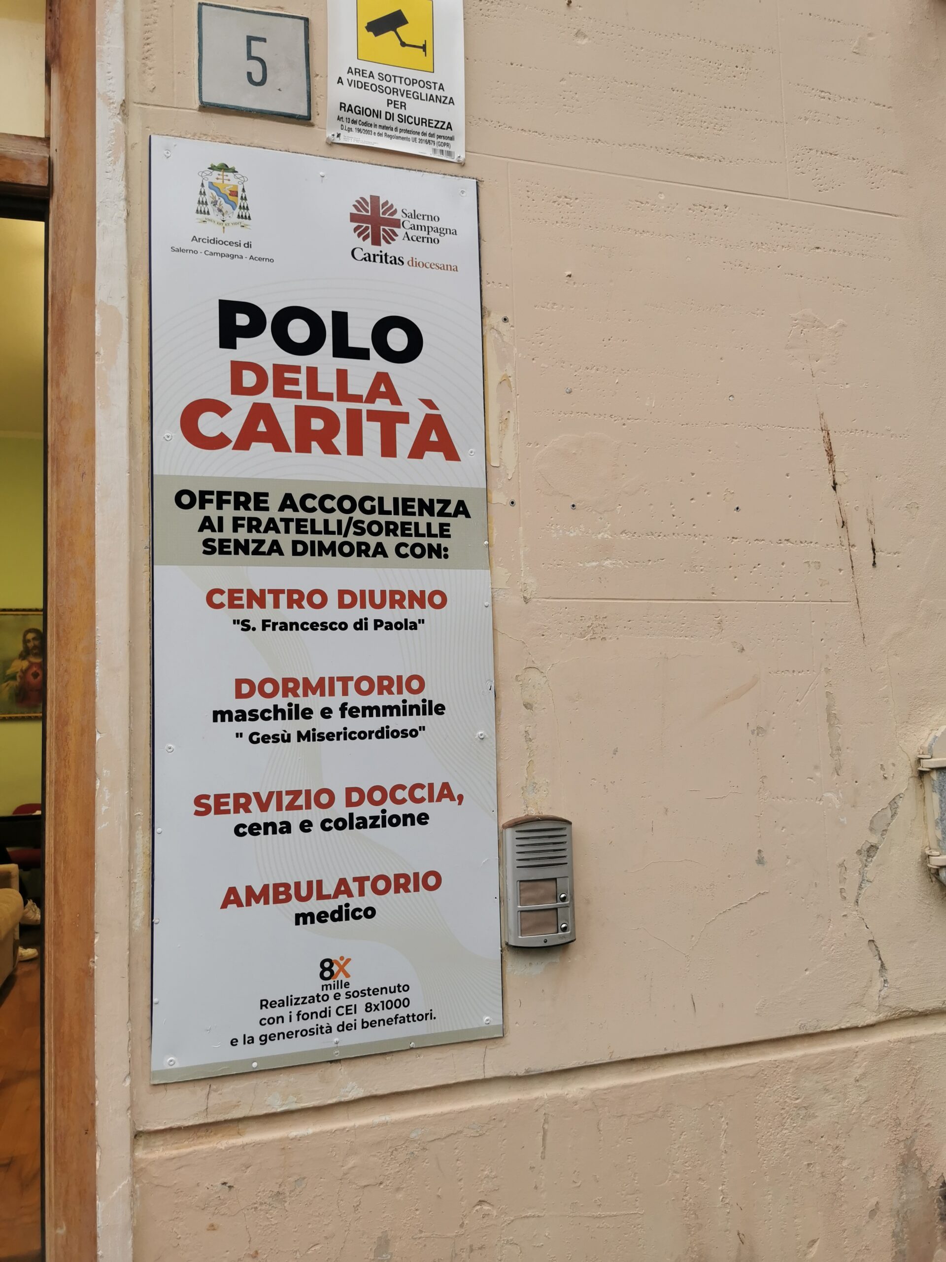Salerno: organizzazione estiva servizi Caritas, chiusura dormitorio e spostamento temporaneo servizio Mensa