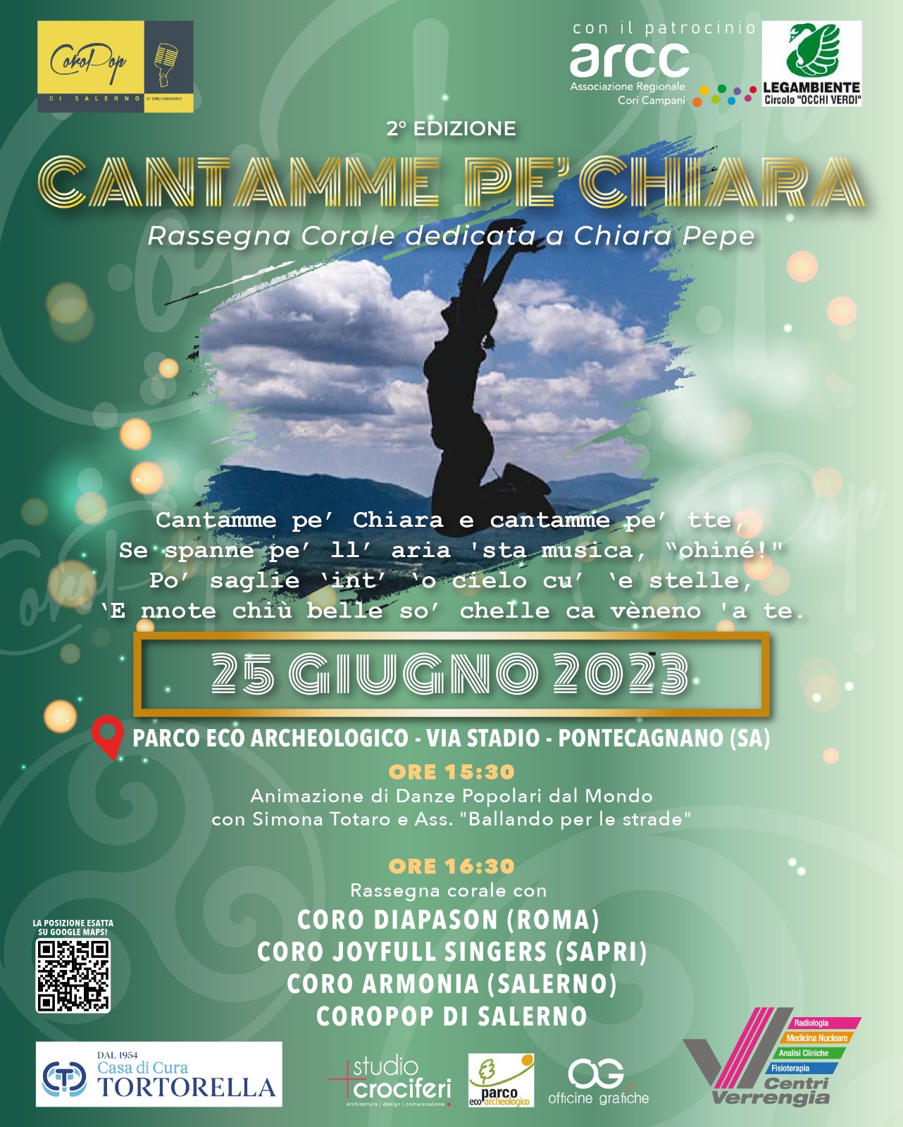 Pontecagnano Faiano: “Cantamme pe’ Chiara”, II ediz. rassegna corale dedicata a Chiara Pepe