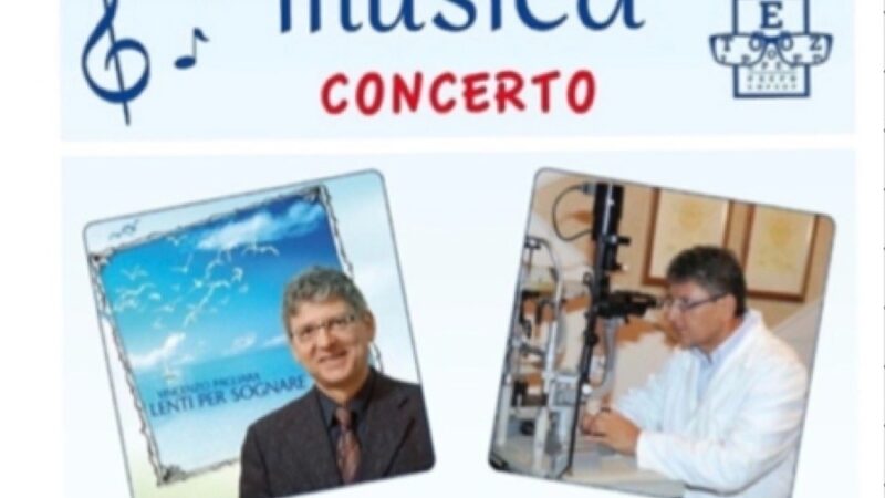 Salerno: oculistica in Musica con prof. Vincenzo Pagliara, oculista cantautore