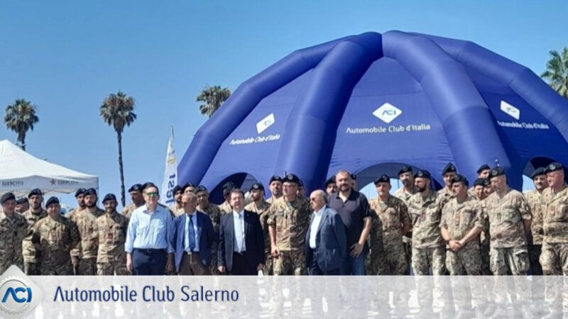 Salerno: Guida in Sicurezza ACI per Reggimento Logistico Garibaldi