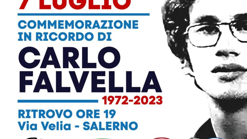 Salerno: FDI, GN, AU, AS ricordo di  Carlo Falvella  