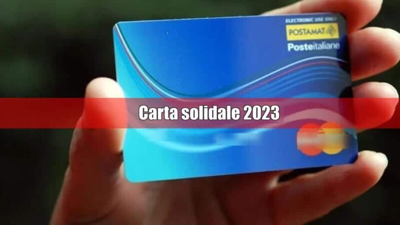 Cava de’ Tirreni: PdZ, consegna Carta solidale acquisti 2023