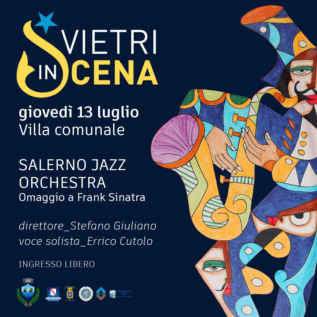 Vietri sul Mare: “Vietri in Scena”, omaggio a Sinatra con “Salerno Jazz Orchestra”