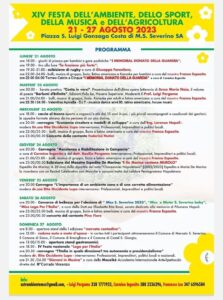 Mercato San Severino: XIV Festa dell’Ambiente e 15^ Sagra della lasagna e delle polpette costesi, conferenza stampa