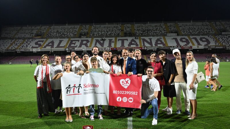 Salerno: Salernitana a sostegno di AIL per 2° Trofeo Angelo Iervolino