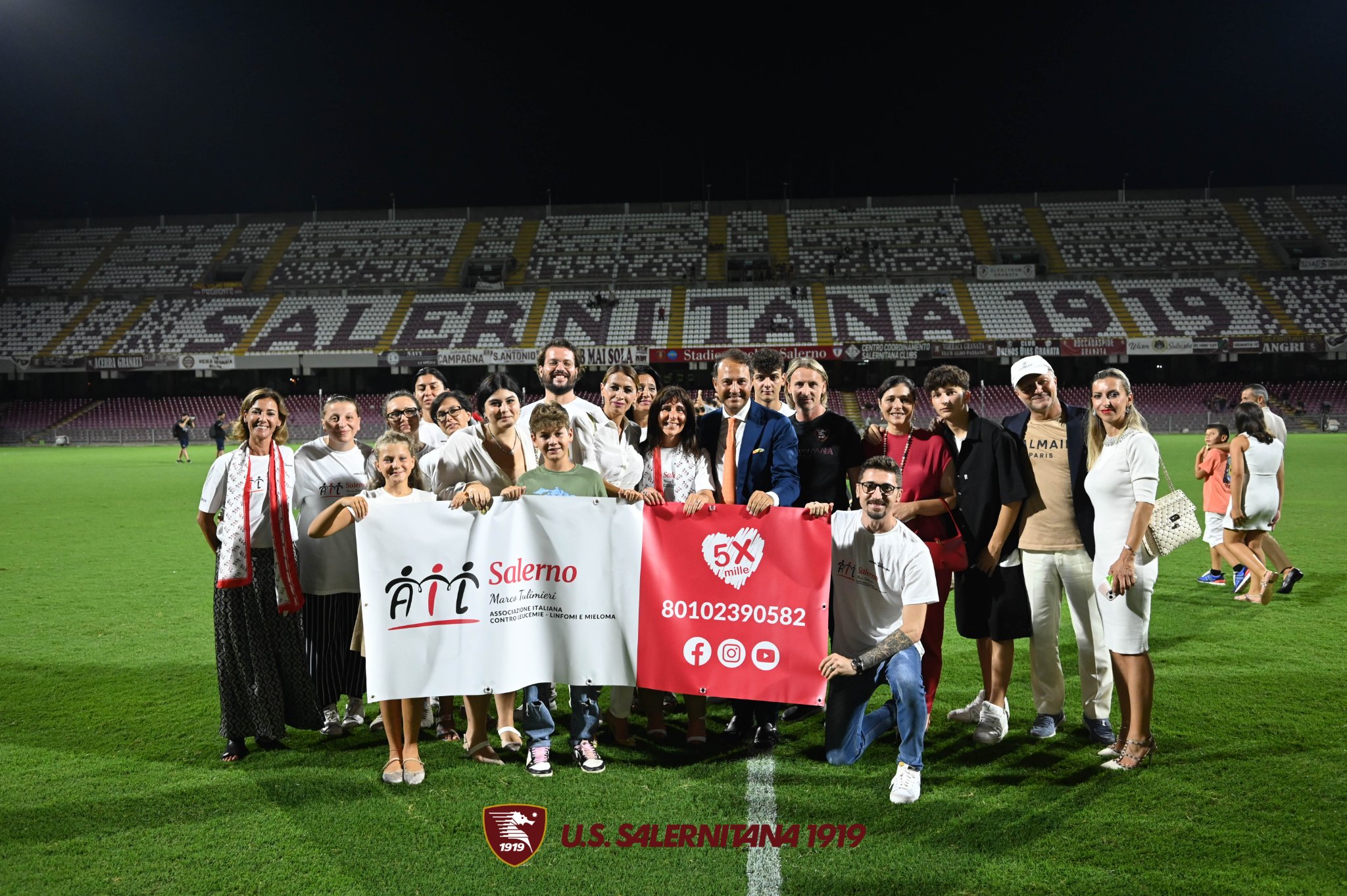 Salerno: Salernitana a sostegno di AIL per 2° Trofeo Angelo Iervolino