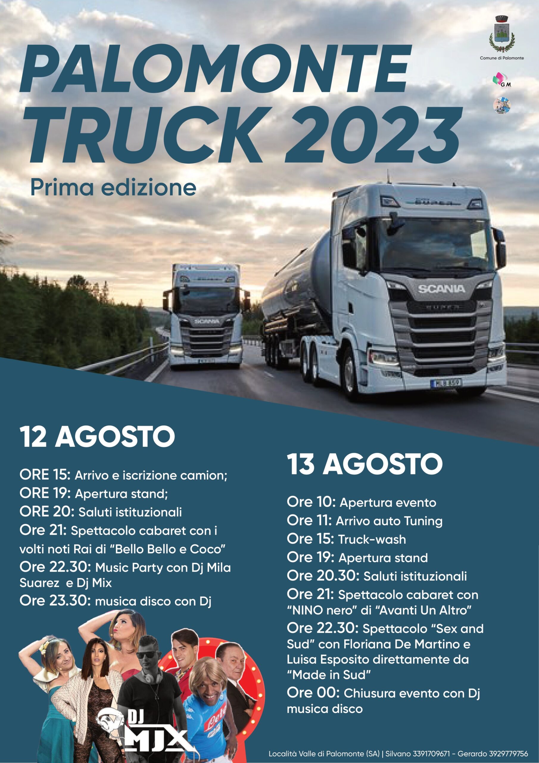 Palomonte: Autotrasporti e Sicurezza Stradale “Palomonte Truck 2023”