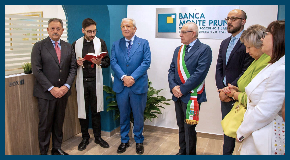 Piaggine: Banca Monte Pruno, adeguamento Filiale e nuova area Bancomat