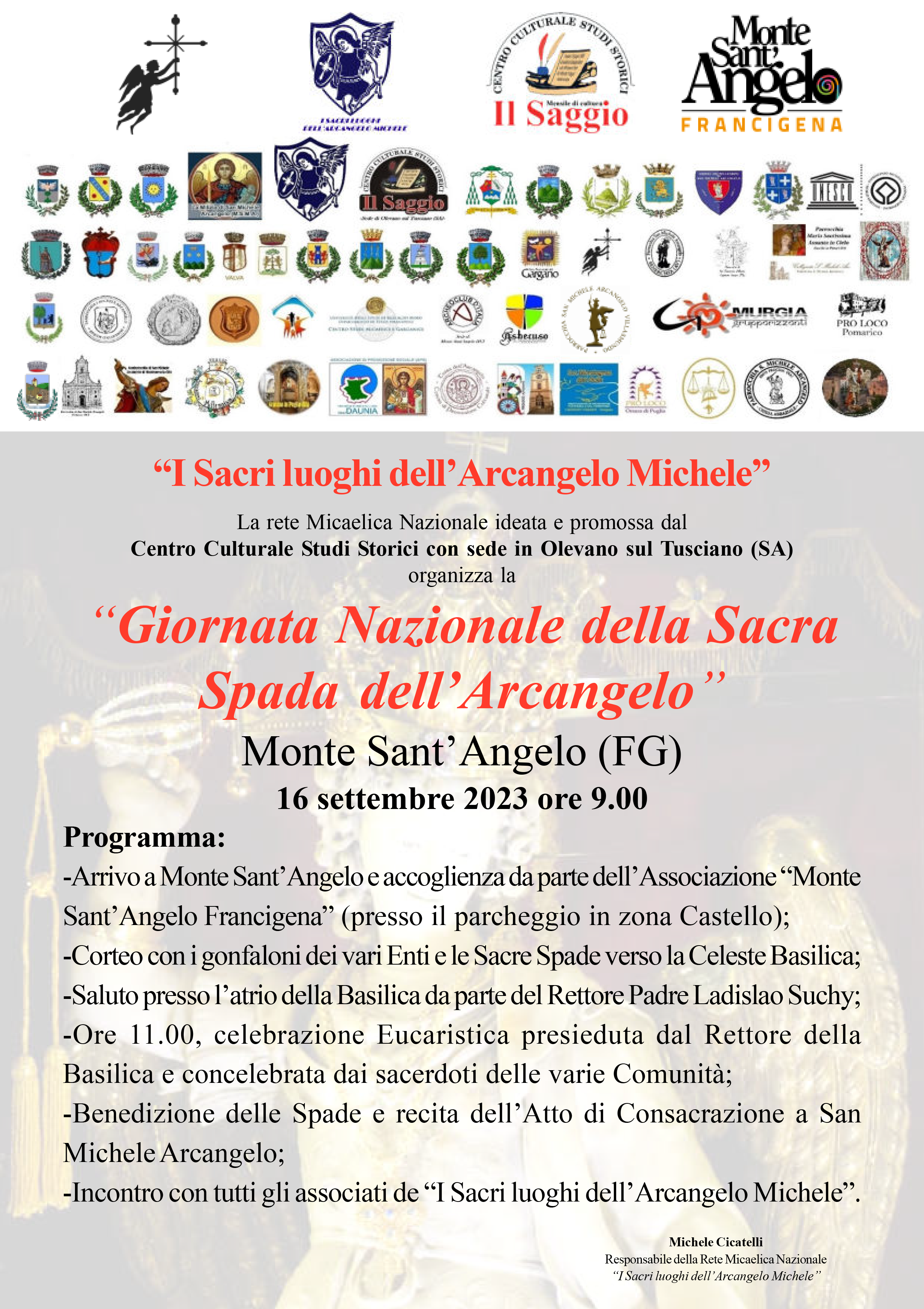 Monte Sant’Angelo: “Giornata Nazionale della Sacra Spada dell’Arcangelo”
