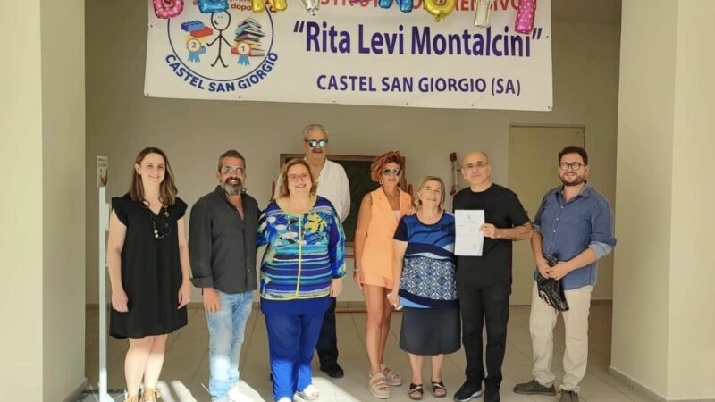 Castel San Giorgio: consegnato nuovo plesso scolastico “Torquato Tasso” a capoluogo