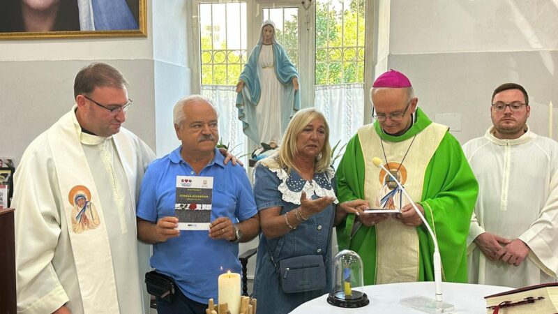 Aversa: memoria Santa Teresa di Calcutta, A.M.C.V.S. – Associazione Mamme Coraggio e Vittime Della Strada a celebrazione eucaristica