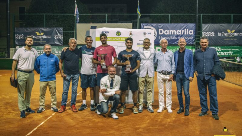 Cava de’ Tirreni: a Social Tennis Club di Cava conclusione Open maschile con vittoria di Federico Campana