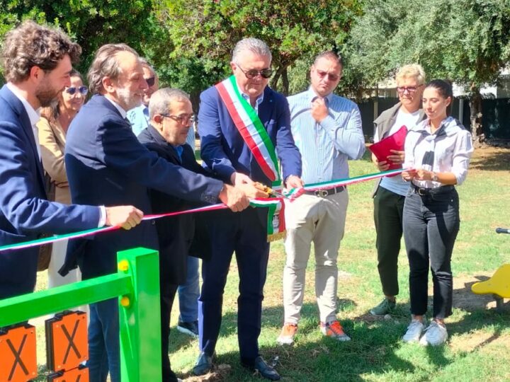 Capaccio Scalo: inaugurato Parco giochi inclusivo e intergenerazionale a morti su lavoro