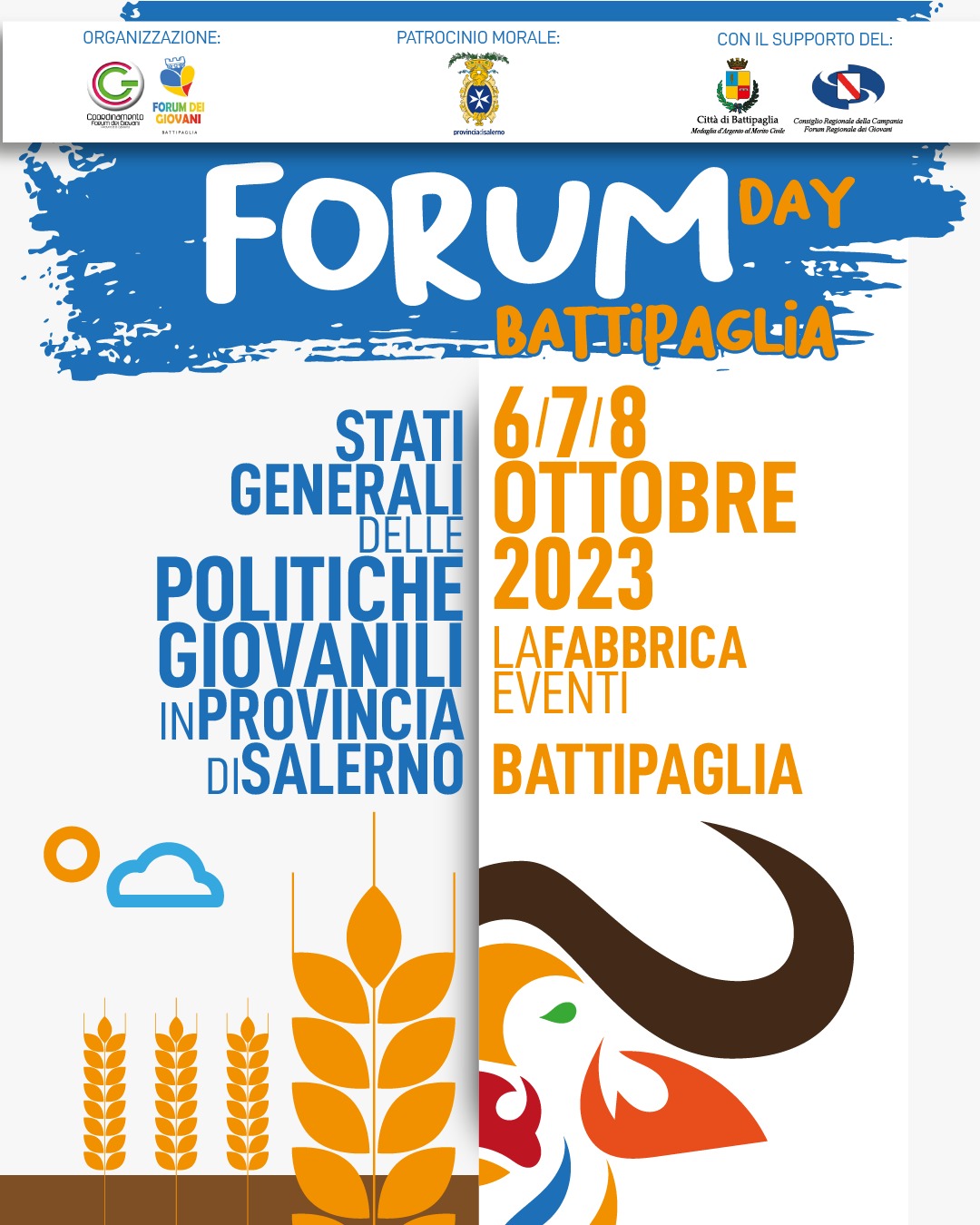 Battipaglia: Forum Day 2023, Stati Generali politiche giovanili della Provincia