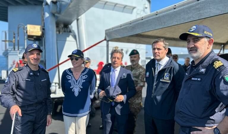 Napoli: Marina Militare, Comitato Politico e di Sicurezza UE incontra militari in Operazione EUNAVFOR MED IRINI