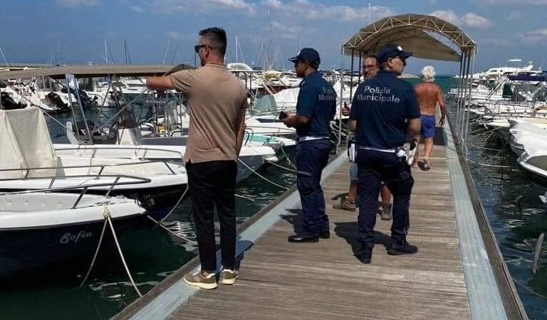 Agropoli: Polizia Municipale, controlli a porto, oltre 30 titolari di natanti sanzionati