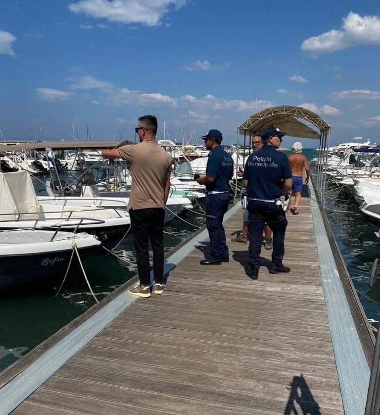Agropoli: Polizia Municipale, controlli a porto, oltre 30 titolari di natanti sanzionati
